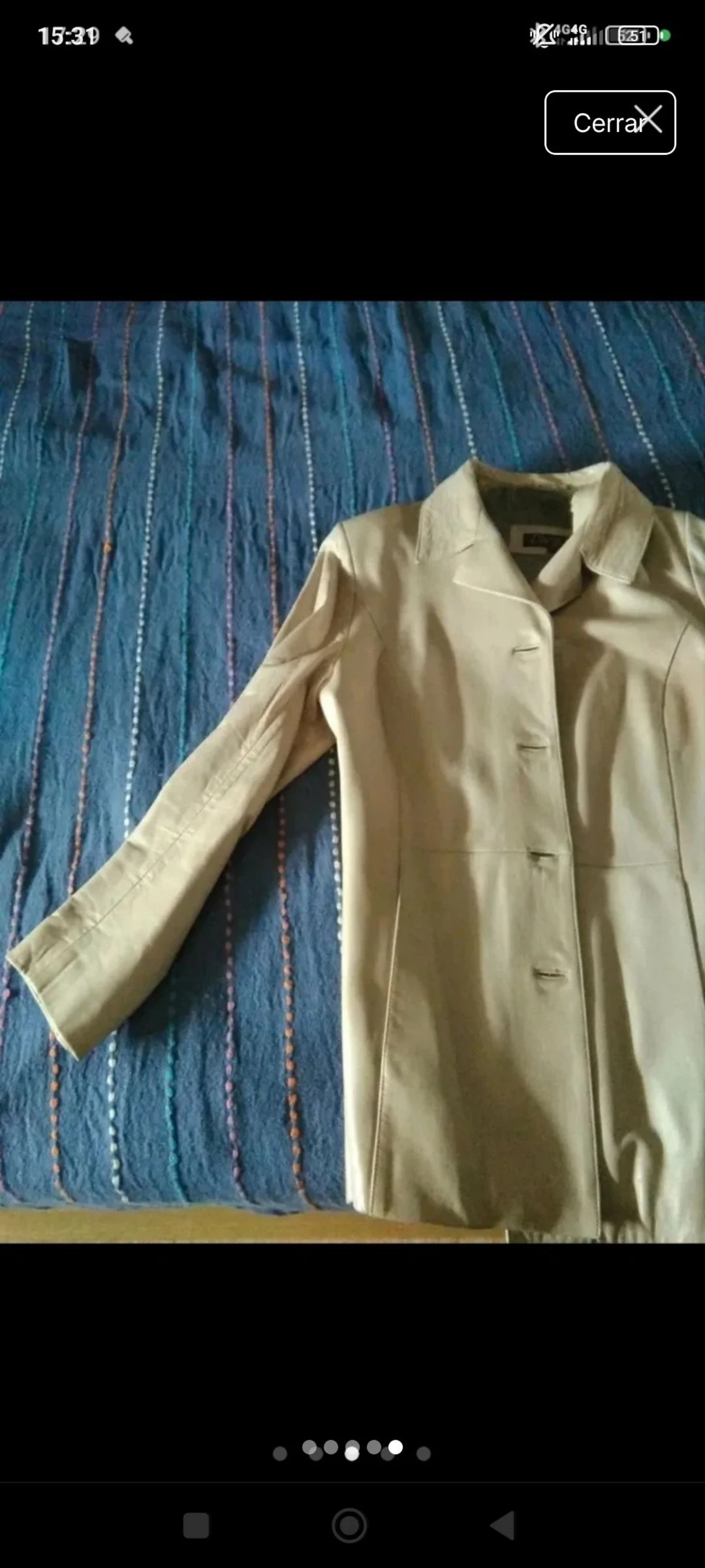 Jaqueta de couro feminina 40 – photo 2